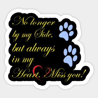 Grief Dog Sticker